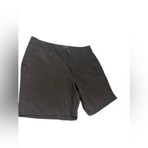 Faherty All Day Shorts 7” Slate Gray Sz 32 Preppy Athleisure Walks Golf Travel